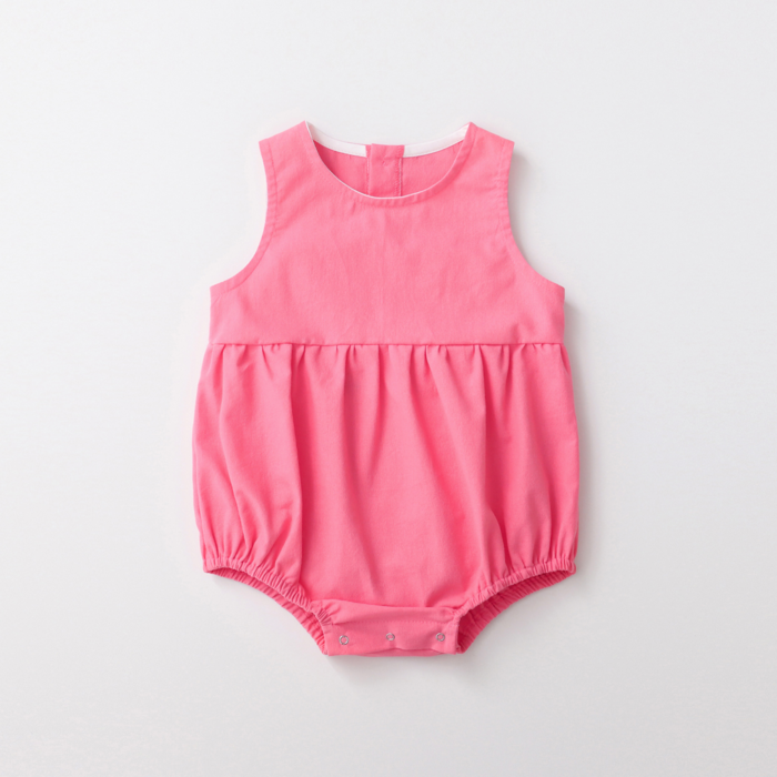[소보루한복] 화사한 롬퍼 핑크